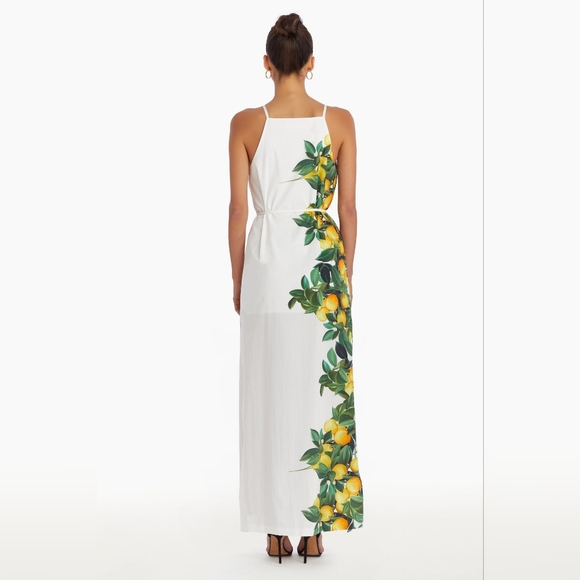 NEW Amanda Uprichard Alicanta White Maxi Dress – Size XS 🍋 - Picture 8 of 16